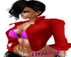 B0sSy Jacket Red/PINK