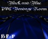 Blk & Blue  Room