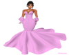 Exotic sft pink gown #11