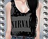 [T] Nirvana crop top.☺