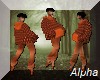 AO~Orange mix sweater