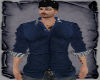 V. Camisa Azul Cuadrada