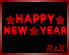 Happy New Year Sign  /R