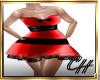 CH-Ranisha Blk Red Dress