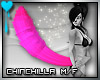 D~Chinchilla Tail: Pink