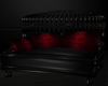 Black Red Cuddle Chair