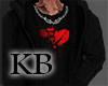 KB♫ EXPLODED HEART BLK