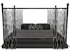 Leopard Canopy Bed