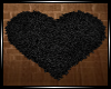 Black Heart Rug 