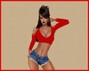 RLS Red short outfit