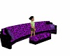{NS} Purple lep sofa