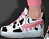 Y- Cow Sneakers Pink