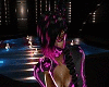 indust hot pink an black