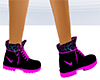 Pink Neon Boots