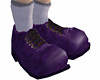 Purple Shoes with Socks