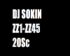 DJ SOKIN ZZ1-ZZ45 20s