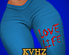 LOVE LIFE BLUE RL