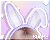 +Bunny Ears Purple