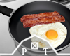 Cooking Eggs and Bacon