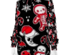 goth christmas onesie