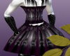 (LT)Purple Rubber Skirt