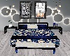 Blue Poseless Couple Bed