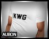 AURON / KWG White Tee M