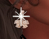 Rose Gold Bow Earrings