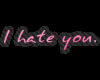 [NZ]I Hate You