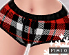 christmas | plaid shorts