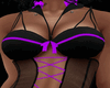 Collar Corset-BL/Purple
