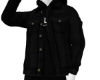 Ѧ denim jackt hoodie