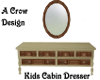 Kids Cabin Dresser