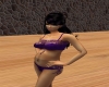 pregnant lingerie purple