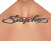 Sanchez Custom Chest tat