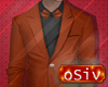 Orange Black Suit