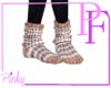 Peach Knit Socks