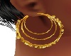 gouden ring oorbellen