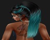 NIKKA Teal on Black