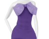 Purple Charm Bow Dress