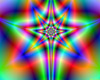 pantagram rainbow