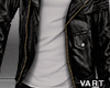 VT| Leathr Jacket +Shirt