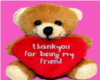 Thank You Teddy Bear Pic