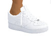 white shoes F