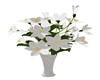 WHITE LILLYS in VASE