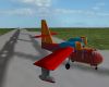 Canadair freight plane