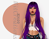 L Purple Bangs Style