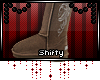 {S} Tan Tatted Uggs