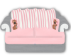 Kids Pink Zoo Couch