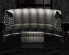 BLACK GLASS COUCH